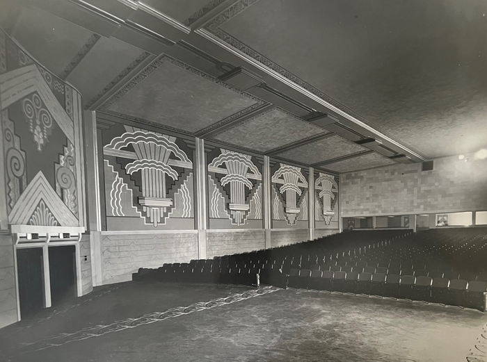 Motor City Theatre - Motor City Theatre Screen View Of Auditorium Promo Photo Ol Taylor Commercial Photog 1939 (newer photo)